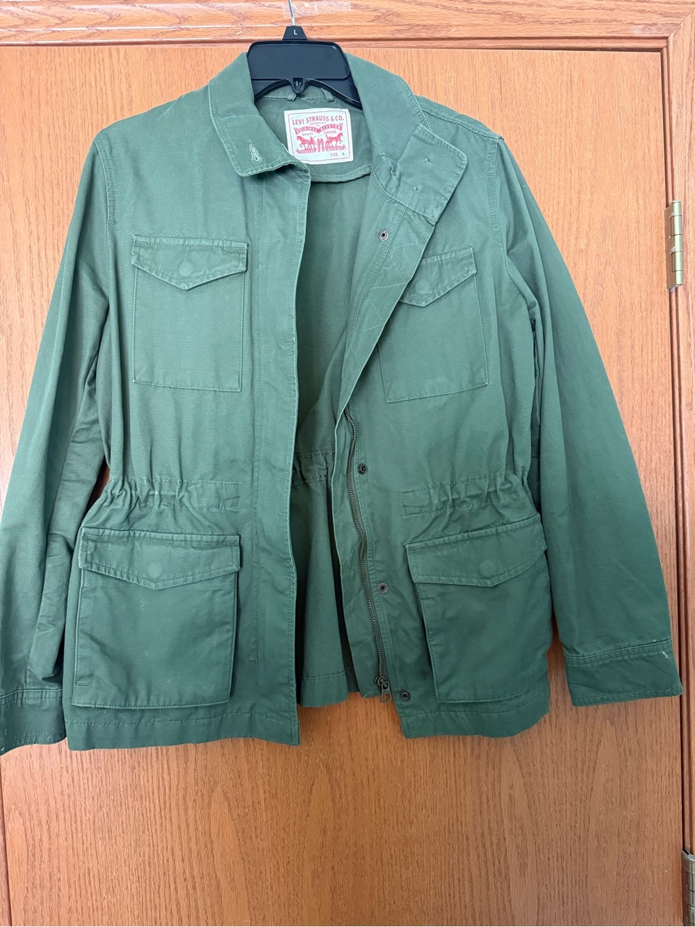 Levi's Women’s Green Military Field Jacket